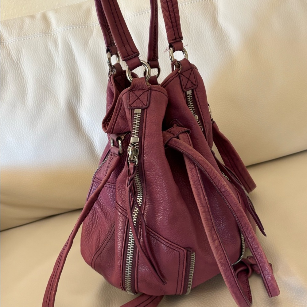 The Sak Deep Red Shoulder Bag